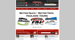 Desktop Screenshot of paulsontours.com
